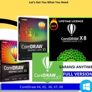 Ai Software corelDRAW x4 x5 x6 x7 x8 link Original Patched