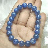 Authentic top grade Kyanite bracelet ,bead size 9.3mm. What u see is what u get no blind buys.