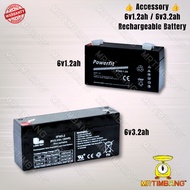 👍 Accessory 👍 6v1.2ah / 6v3.2ah Rechargeable Battery