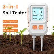 มิเตอร์วัดดินดิจิตอลแบบ3 In 1 / 7 In 1วัดค่า PH ความชื้นอุณหภูมิความอุดมสมบูรณ์แสงแดดสำหรับสวนมีความ