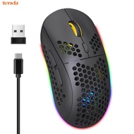 Professional HXSJ T90 2.4G USB Wireless Bluetooth Mice Gaming Optical Mouse for PC Smart TVs