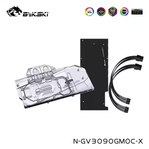 Bykski Water Block For GIGABYTE Geforce RTX 3080/3090/3080Ti GAMING OC/EAGLE/Vision/ Turbo Graphics 
