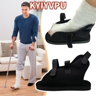 KYIYVPU Foot Fracture Shoes, Black Broken Toe Fracture Boot, Ankle Protector Forefoot Support Brace 