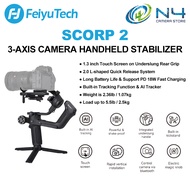 FeiyuTech SCORP 2 Stabilizer 3-Axis Handheld Gimbal Stabilizer Handle Grip Pole Tripod for DSLR Came