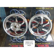 NMAX V2 V3 ENKEI CNC 6 BATANG SPORT RIM 14 INCH