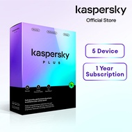Kaspersky Plus 5 Devices, 1 Year, Anti-Phishing And Firewall & Unlimited VPN