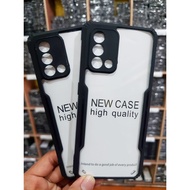New Case OPPO A95 4G Hard Case Fusion Shockproof Protect Armor Transparant Casing Handphone