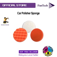 FunTech Car Polishing Machine- 3 pcs Sponge Only