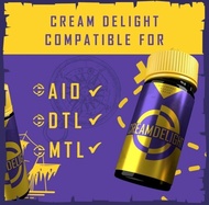 Cream Delight Blueberry Banana 100Ml By Bed E-Liquid Vaporizer Vape