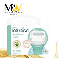 SCHICK INTUITION SENSITIVE CARE REFILL 3S