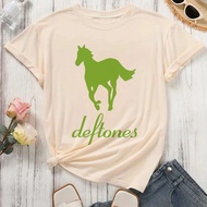 Deftones t shirt women 80s Gothic Comfortable Pastel streetwear anime tshirt women korean clothes Un