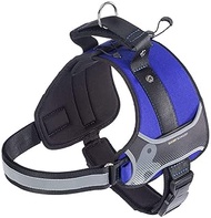 HERCULES P XXL Harness Blue Adaptive Weight Up to 176.4 lbs (80 kg), Sampo Goods, Walks, Going Out,