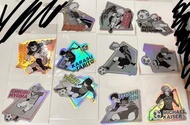 藍色監獄 blue lock 原畫展貼紙 sticker 潔世一 蜂樂迴 糸師凜　千切豹馬 nagi kaiser 凱撒 黑名 冰織羊 士道 國神 烏旅人