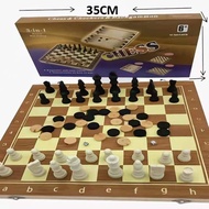chess set Supply Chess Wooden Chessboard Chess Piece Set Foldable Portable Chess Black White Chess D
