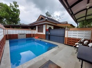 Villa 90 m² dengan 3 kamar tidur dan 3 kamar mandi pribadi di Cikujang (Villa osaka japan puncak bog