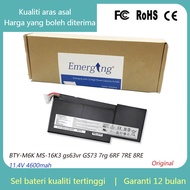 11.4V 52 Laptop Battery BTY-M6K For MSI MS-17B4 MS-16K3 GS63VR 7RG Thin 8RD 8RD-031TH 8RC GF75 Thin 