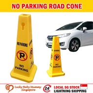High Quality No Parking Traffic Safety Caution Cone Square Road Sign / Warning Cone
