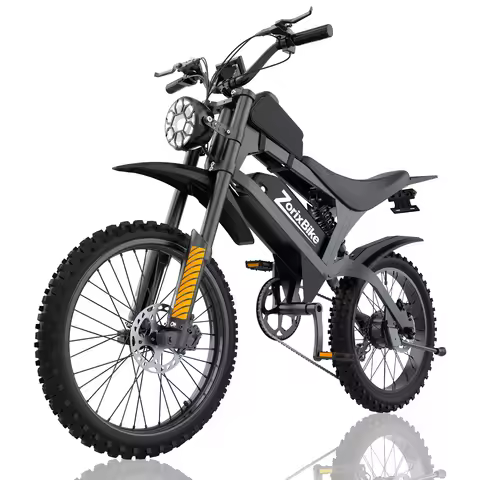 ZorixBike R8Max Adult Ebike 3000W Motor 35 MPH 48V 20Ah Lithium-Ion Battery 40-80 Mile Range Front 1