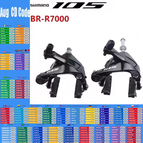 SHIMANO 105 BR-R7000 Dual Pivot Brake Caliper Front Part/Rear Part/A Pair SLR-EV Rim Brake V-Brake R