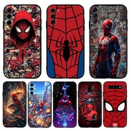 for Samsung A07 A17 A56 A36 A26 S25 Fe Edge Plus Ultra anime cartoon Spider Man TPU soft silicone ph