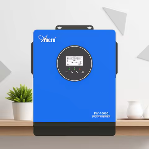 Anern 6KW 10KW Photovoltaic Inverter Solar Dual Three MPPT 220Vac 1.5P 3P Motor 2/3PV Inverter Max 5