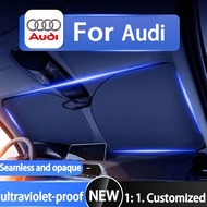 Audi sun visor Windshield Sunshade UV protection Sunshade high-quality Car Front Window Sunshade Cov