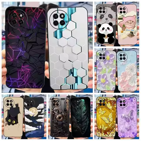 For Itel S23 Plus Case Fashion Marble Flower Bumper Soft Silicone Phone Cover For Itel S23 S23+ S 23