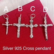 Silver 925 Cross pendant (Loket perak)