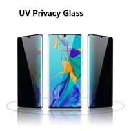 Samsung S20 S10 S8 S9 Plus S20Ultra S20+ S10+ S8+ S9+ Note 10 Note10+ Note 8 9  UV Liquid Curved Full Glue Privacy Tempered Glass Screen Protector