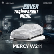 Transparent Car Cover Mercy W211 Mercedes-Benz W211 Plastic Car Cover Thick Mercy W211 Sedan Plastic