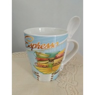 Expresso Theme Cup with Spoon