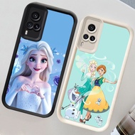 CH53 Elsa and Anna Soft Casing for VIVO Y31 Y51A V21E Y51S Y73 Y51 Y53s V21 Y33 Protective Case