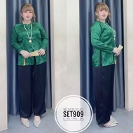 Big size Ba Ba shirt set from 60kg - 100kg, Ba Ba shirt 100kg, charming Ba Ba brocade set (bigsize, 