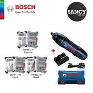 Sancy BOSCH [Bundle] GO 2 Kit Smart Screwdriver-06019H2181 + BOSCH 35pcs Extra Bit Set-2607017728,26