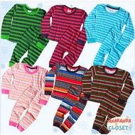 [3 SET RM50] Striped pajamas TAG 1y to 6y