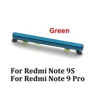 สำหรับ Xiaomi Redmi Note 9S 9 Pro Note 10 Pro คีย์พลังงานด้านข้าง + ปุ่มปรับระดับเสียง