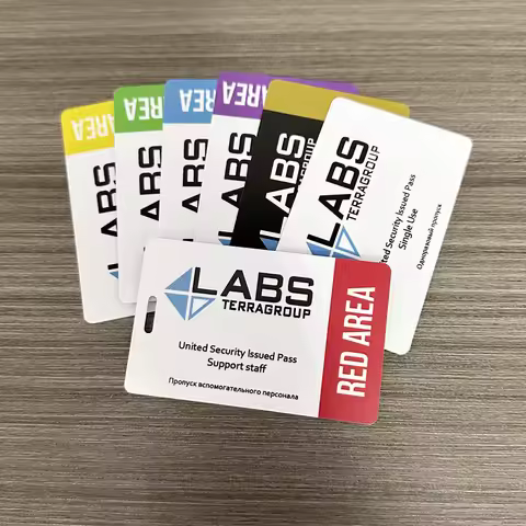 Escape from Tarkov Red Card TerraGroup Labs Key Card Accessories 0.84mm