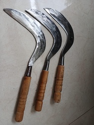 Sabit super tajam pemotong rumput-Sabit pengaritan-baja asli super tajam Sabit Jawa Panen Padi