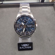 Balmer  multifunction sapphire crystal glass calendar stainless steel men watches 9195G SS-6
