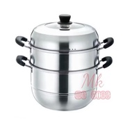 Stainless Steel 3 Layer Steam Pot 28CM/30CM/32CM/