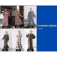 FLANNEL DRESS by OUTFIX LEVIORA Kienka Haidee & Orlin Gonegani Geulis HeavenLights Nueta DianaYoung 