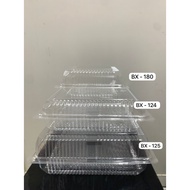 Square Clear Disposable Food Container Bx-124/Bx-125/Bx-180