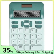 Standard Function Calculator Mechanical Keyboard Calculator Solar & Battery Dual Power Calculator