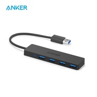 Anker A7516 4-Port USB 3.0 Ultra Slim Data Hub for Macbook, Mac Pro/mini, iMac, Surface Pro, XPS, Notebook PC, USB Flash Drives etc