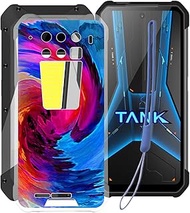 Phone Case for Unihertz 8849 Tank 3 (6.79"), Clear Soft Silicone TPU Protective Case, Shockproof Ant