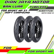 FDR Sport MP 27 Racing Soft compound 90/80-14 Tubeless Outer tire FDR MP 27 Racing tire