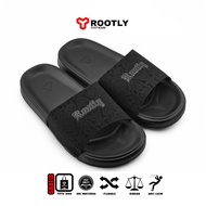 Rootly - Men's Fullblack Shift Sandals