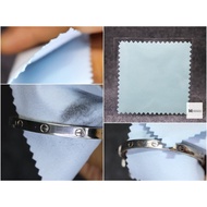 3pcs Anti-Tarnish Jewelry Jewellery Polishing Cleaning Cloth Cleaner
