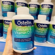 Canxi cho bà bầu Ostelin Calcium & Vitamin D3 300 viên Úc