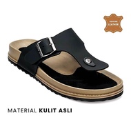 Sandal Pria Kulit Asli homyped Kazaro 06 berkualitas terbaik anti slip nyaman digunakan